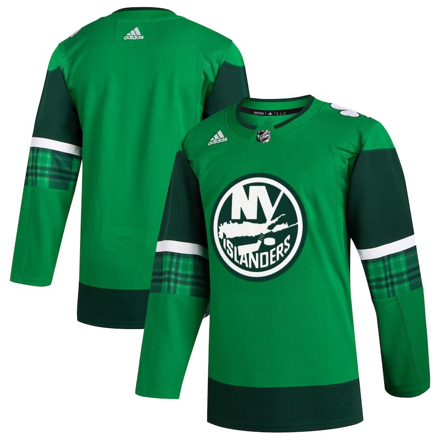 Men New York Islanders adidas Kelly Green 2023 St Patrick Day Primegreen Authentic NHL Jersey->new york islanders->NHL Jersey